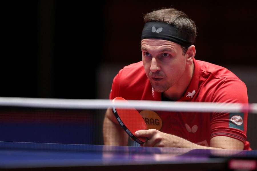 Timo Boll hängt den Schläger an den Nagel.