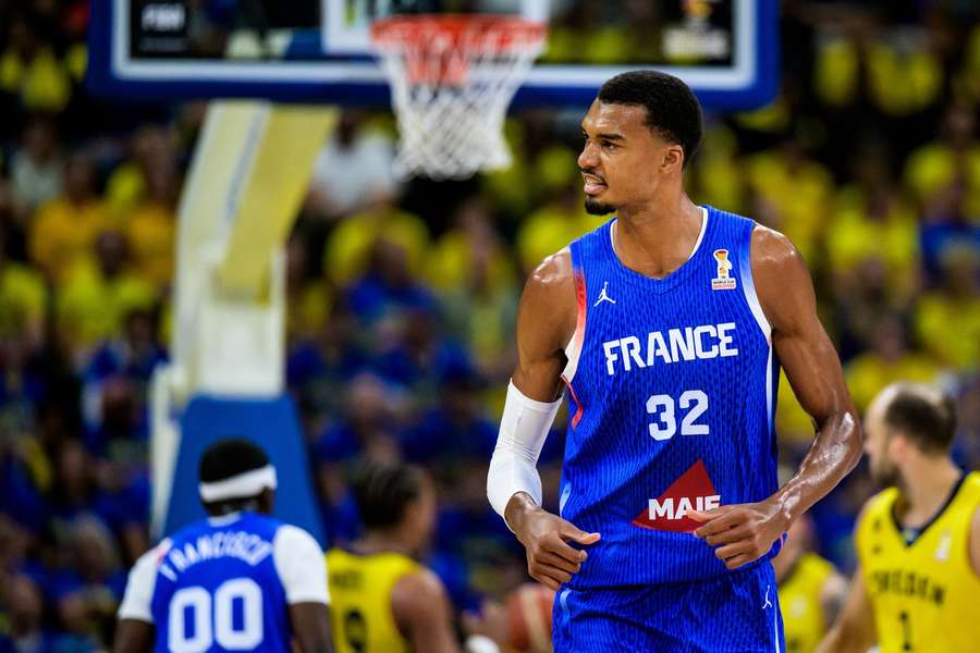 Wembanyama was key for France as they won the game late on