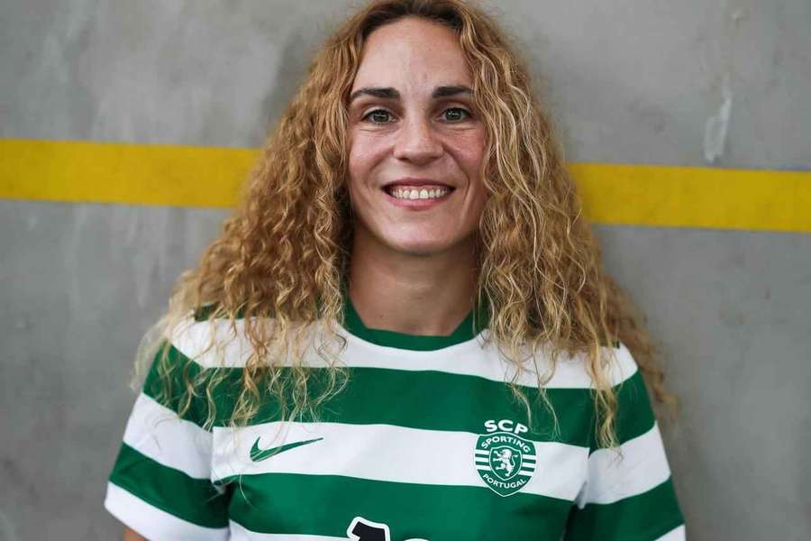 Ágata Filipa apresentada no Sporting
