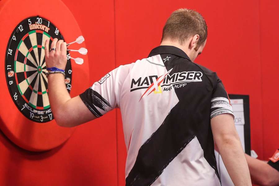 Max Hopp 2021 bei den Ladbrokes UK Open.