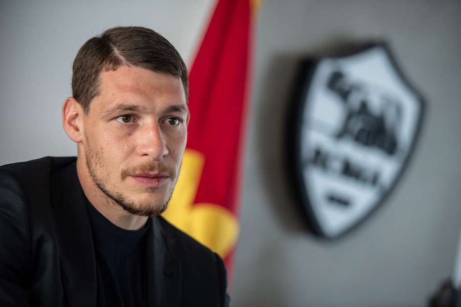 Belotti cumpriu a primeira época na Roma