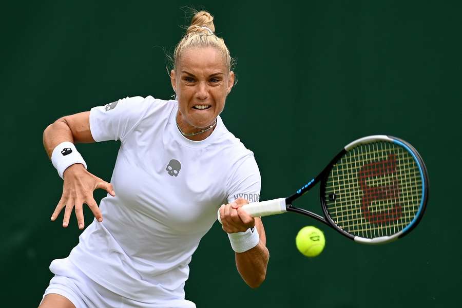 Arantxa Rus speelt vanmiddag in haar eerste ronde tegen Julia Grabner