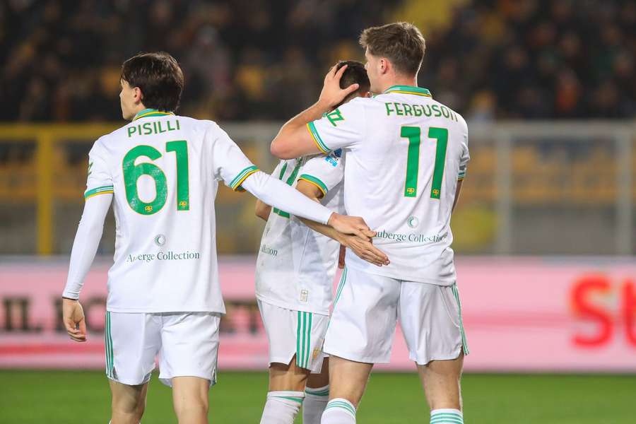 Ferguson opened the scoring for Roma