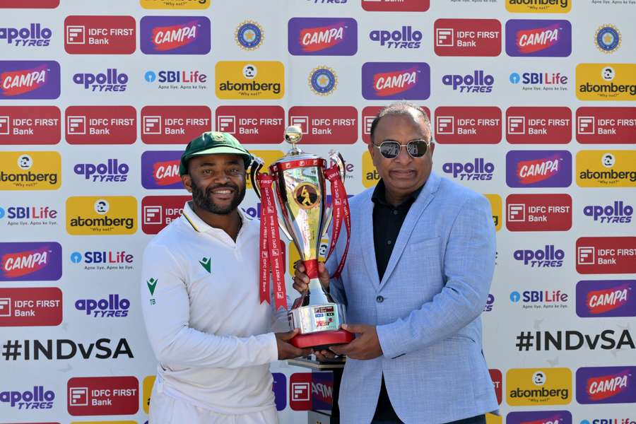 Temba Bavuma had led South Africa to a first test series win in India for 25 years.