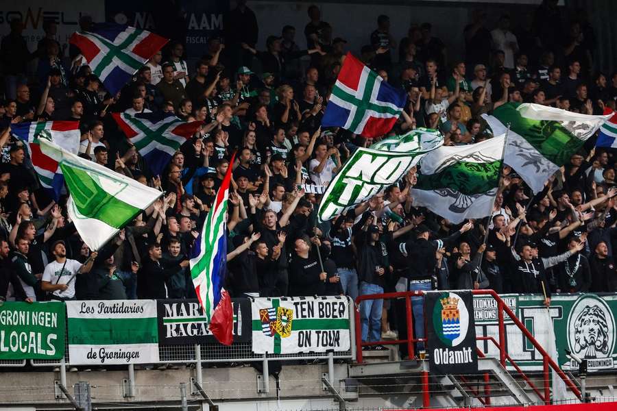 FC Groningen werd weer bijgestaan door een uitverkocht uitvak met 450 fans