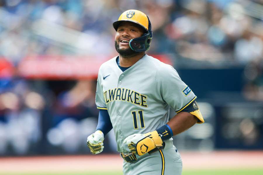 Milwaukee Brewers' Jackson Chourio smiling (2025)