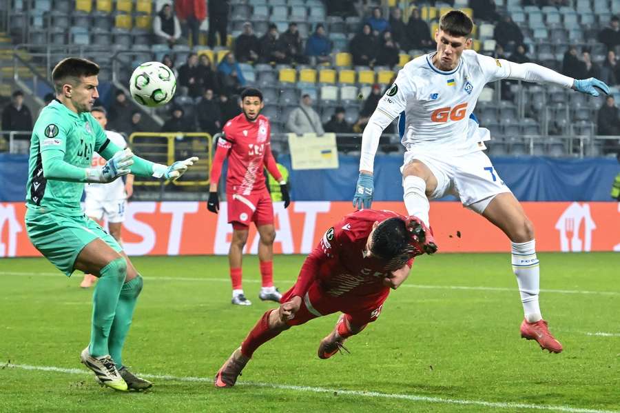 Vladislav Blănuță are 3 apariții în Conference League pentru Dinamo Kiev în acest sezon Vladislav Blănuță are 3 apariții în Conference League pentru Dinamo Kiev în acest sezon