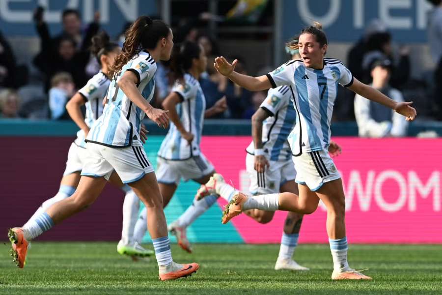 Fotbalistky Argentiny získaly alespoň bod.