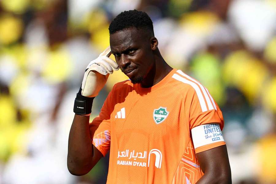 Édouard Mendy lors de la Coupe intercontinentale le 19 septembre. Édouard Mendy lors de la Coupe intercontinentale le 19 septembre.