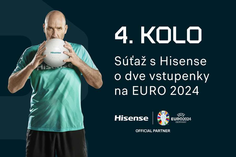 Súťaž o vstupenky na EURO 2024.