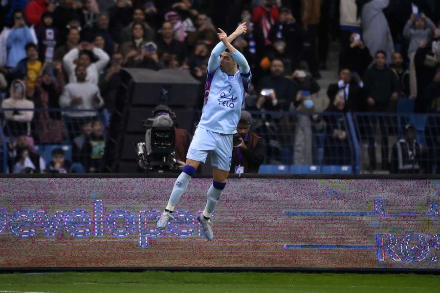 Cristiano Ronaldo înscrie primul său gol în Arabia Saudită Cristiano Ronaldo înscrie primul său gol în Arabia Saudită