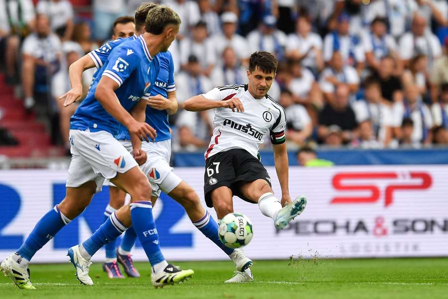 Legia dwukrotnie odrobiła straty, cenny remis z Banikiem w Ostrawie