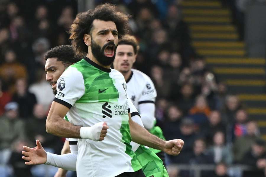 Mohamed Salah strelil svoj 200. gól v drese Liverpoolu.