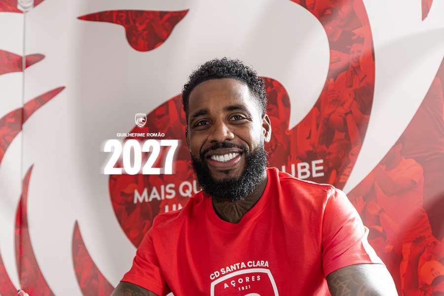 Guilherme Romão fica no Santa Clara até 2027 Guilherme Romão fica no Santa Clara até 2027