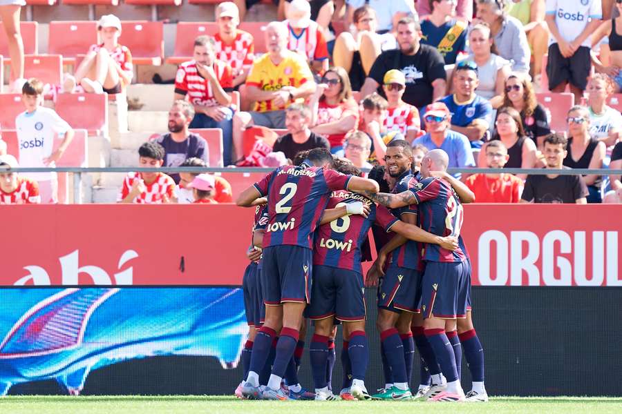 Levatne zničilo Gironu na jejím hřišti 4:0.