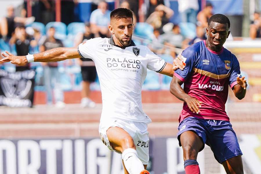 Académico de Viseu ainda não venceu na Liga 2
