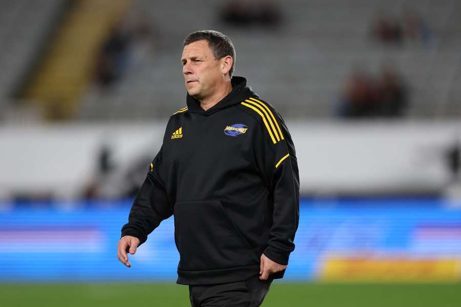 Jason Holland photographed in his capacity as an assistant coach at the Hurricanes. 