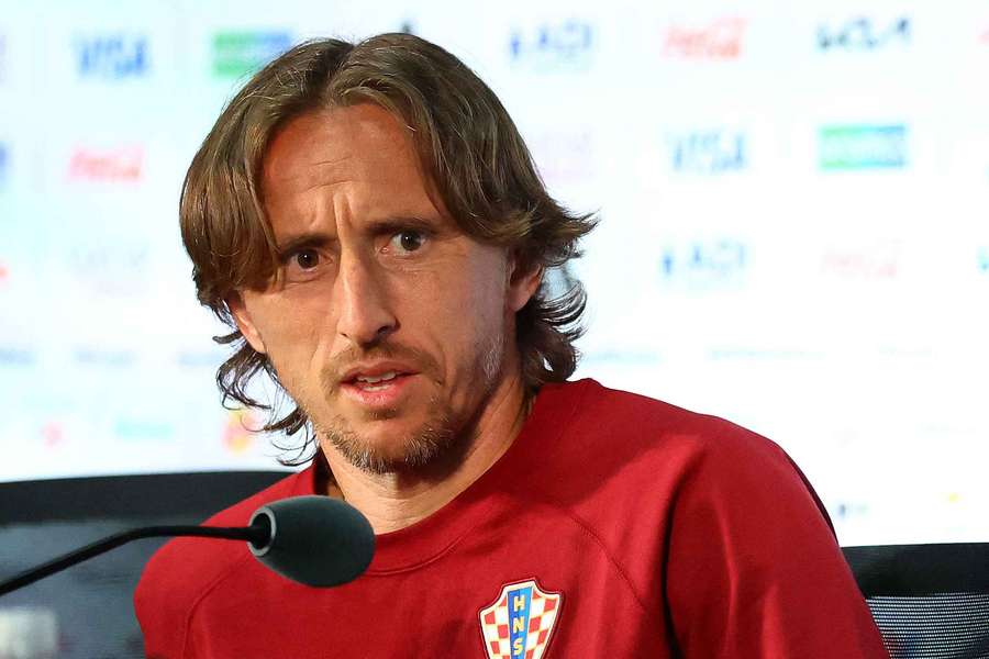 Modric fala aos meios de comunicação Modric fala aos meios de comunicação