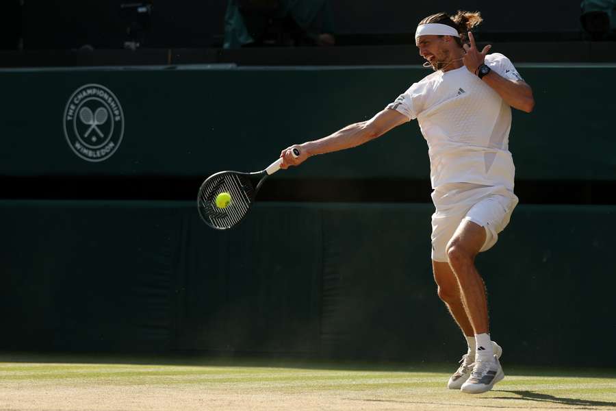 Alexander Zverev möchte in sei erstes Wimbledon-Finale Alexander Zverev möchte in sei erstes Wimbledon-Finale