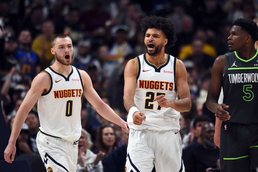 L'esultanza di Jamal Murray