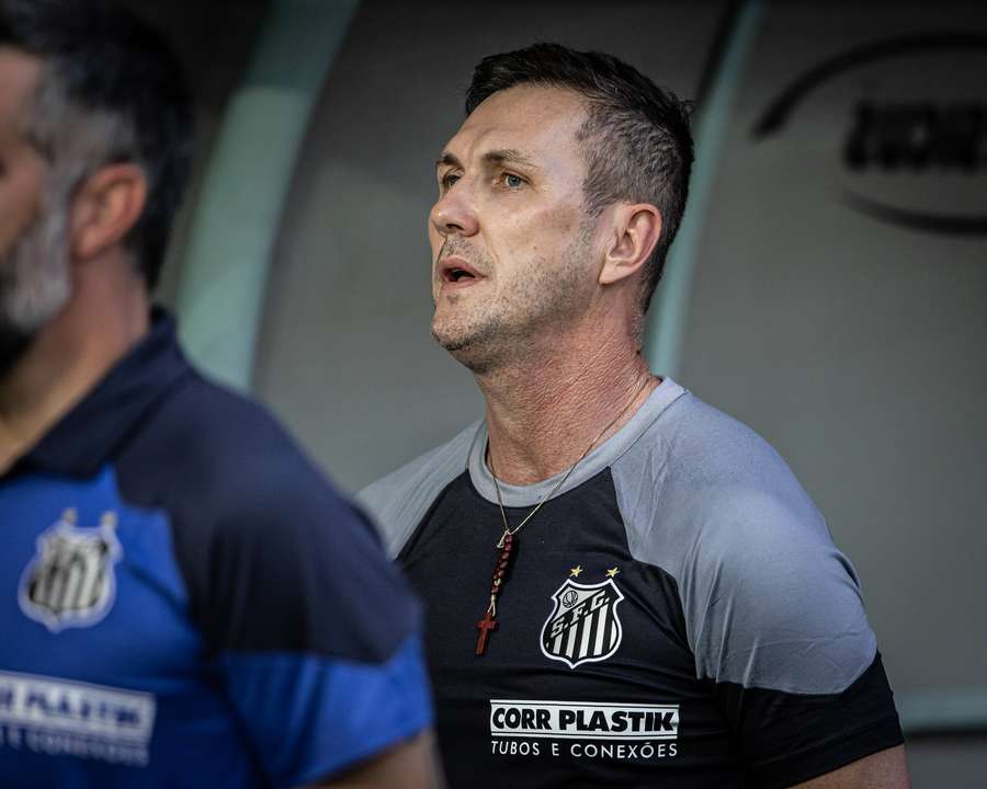 Paulo Turra ficou marcado na campanha do Santos em 2023