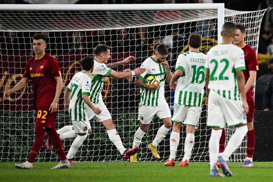 Sassuolo surpreendeu a Roma em pleno Estádio Olímpico