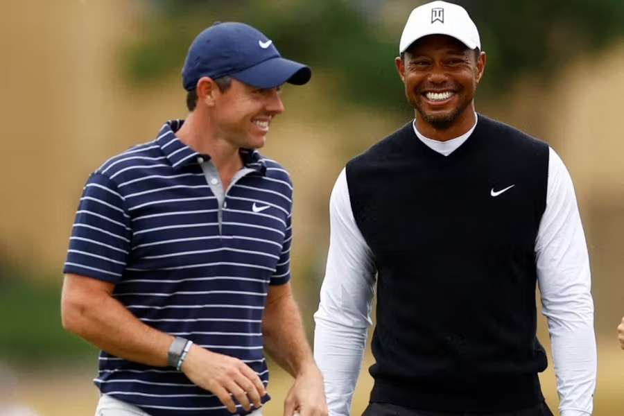 McIlroy y Woods son buenas amigos fuera del golf