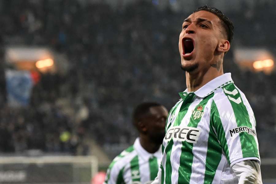 Desde su llegada al Betis, Antony ha promediado 7.3 puntos de valoración según Flashscore