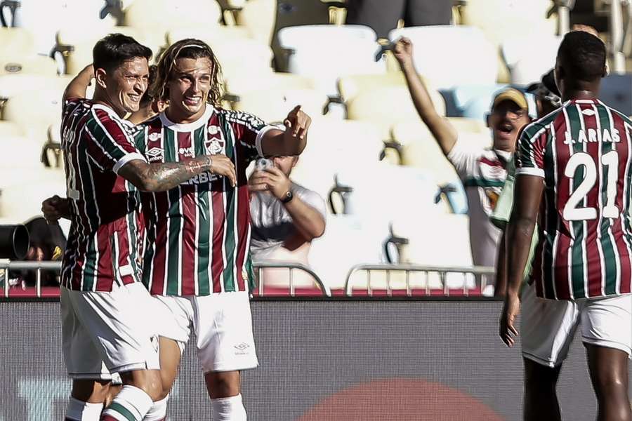Canobbio fez seu primeiro gol pelo Fluminense