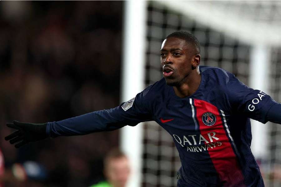 Ousmane Dembele was on fire for PSG