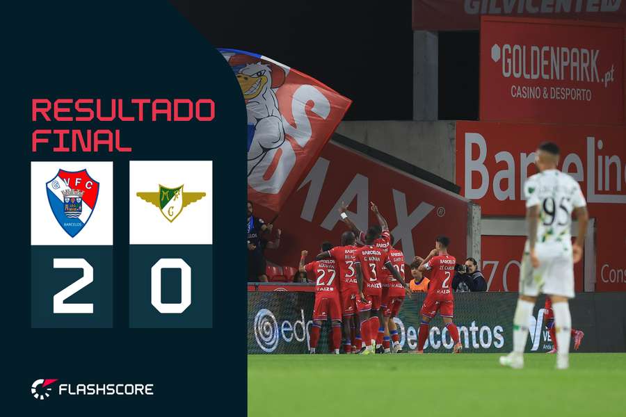 A festa do Gil Vicente após o golo de Pablo