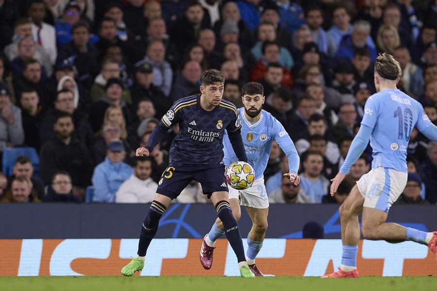Fede Valverde, ante Gvardiol la temporada pasada