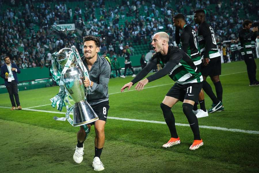 Sporting celebrou conquista do título em Alvalade