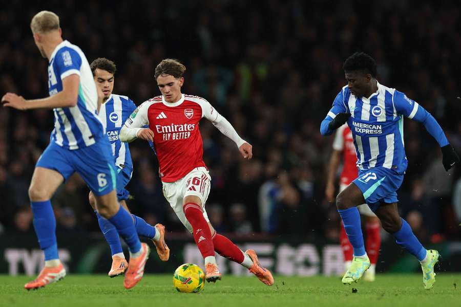 Arsenal's 15-year-old starlet Max Dowman