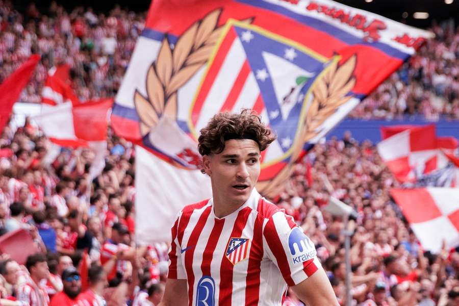 Julián Álvarez, avançado do Atlético de Madrid
