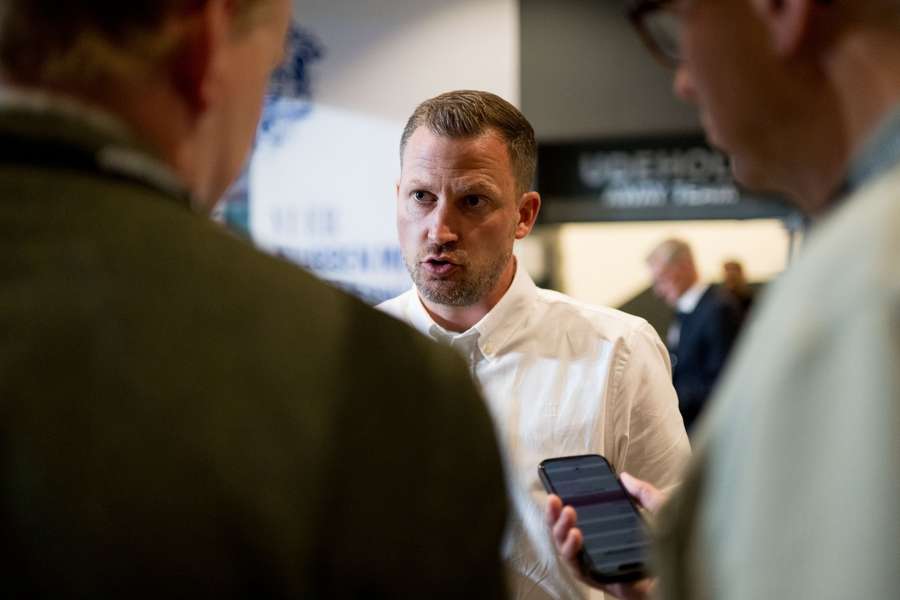Jacob Neestrup wasn't happy about the statements from the Swedish camp