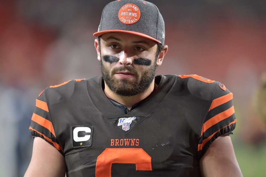 Mayfield im Dress der Cleveland Browns