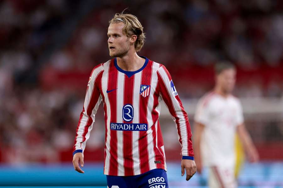 O ex-capitão do Sporting Morten Hjulmand somou a terceira titularidade consecutiva em Bilbau, diante do Athletic (3-0)