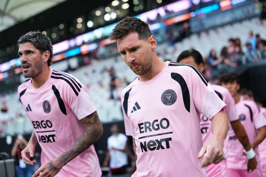 Messi e De Paul, companheiros de Inter Miami e da seleção argentina