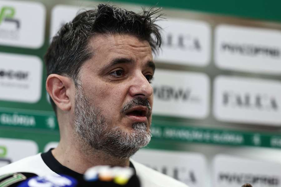 Nuno Dias, treinador do Sporting