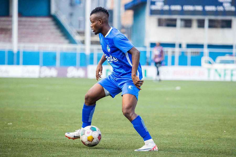 Elijah Akanni in action for Enyimba FC