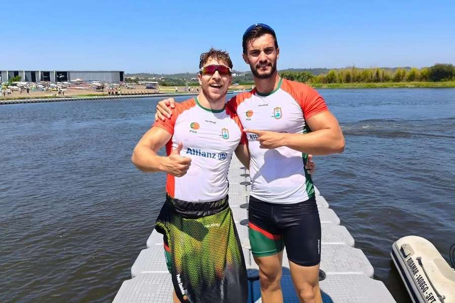 Gustavo Gonçalves e Pedro Casinha