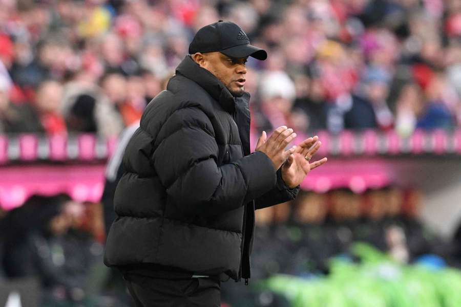 Vincent Kompany's side sit top of the Bundesliga on 48 points from 15 games
