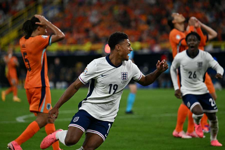 Inglaterra está na final da Eurocopa mais uma vez