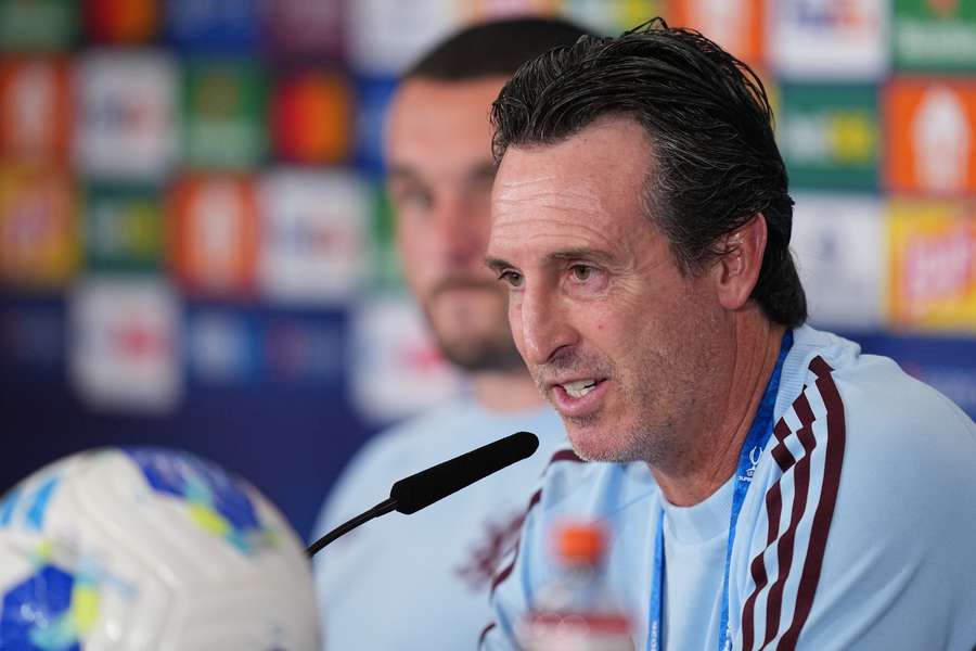 Unai Emery em conferência de imprensa Unai Emery em conferência de imprensa