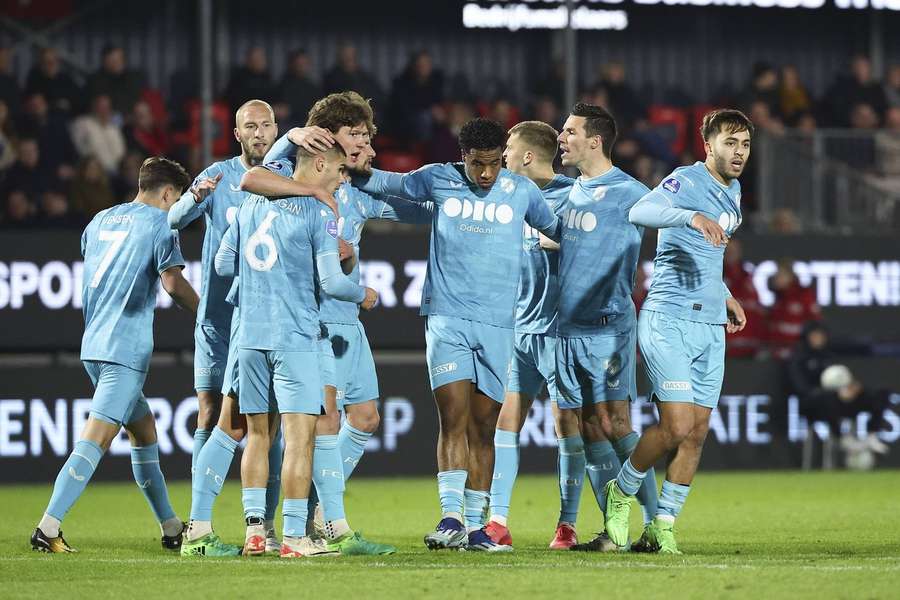 Sam Lammers heeft gescoord in de uitwedstrijd tegen Almere City FC