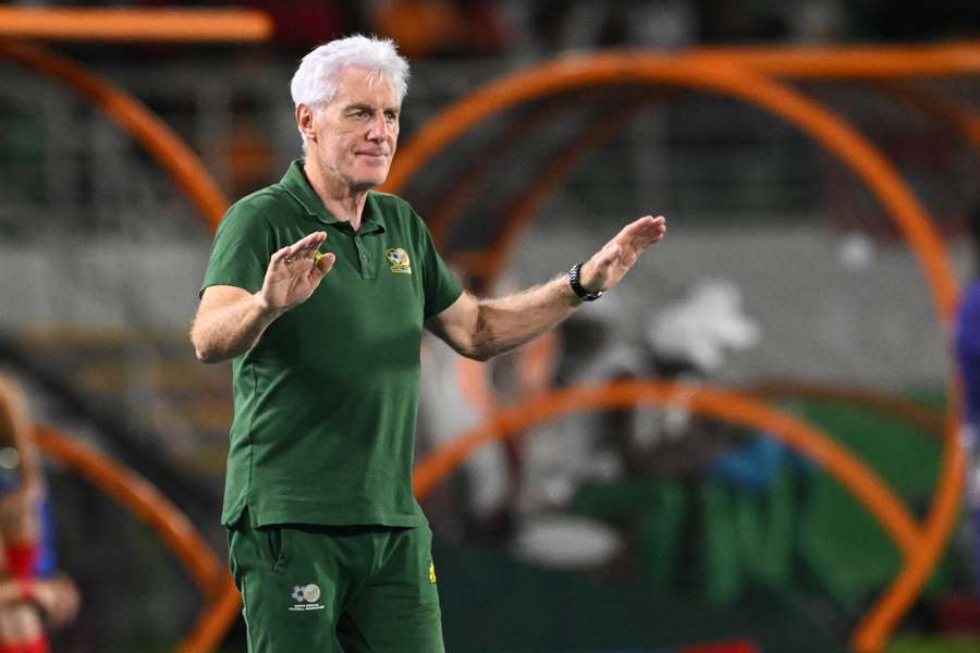 Hugo Broos says South Africa should not be considered among the favourites at the AFCON.
