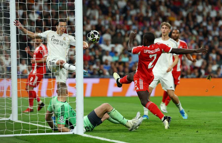 L'occasione di Upamecano L'occasione di Upamecano