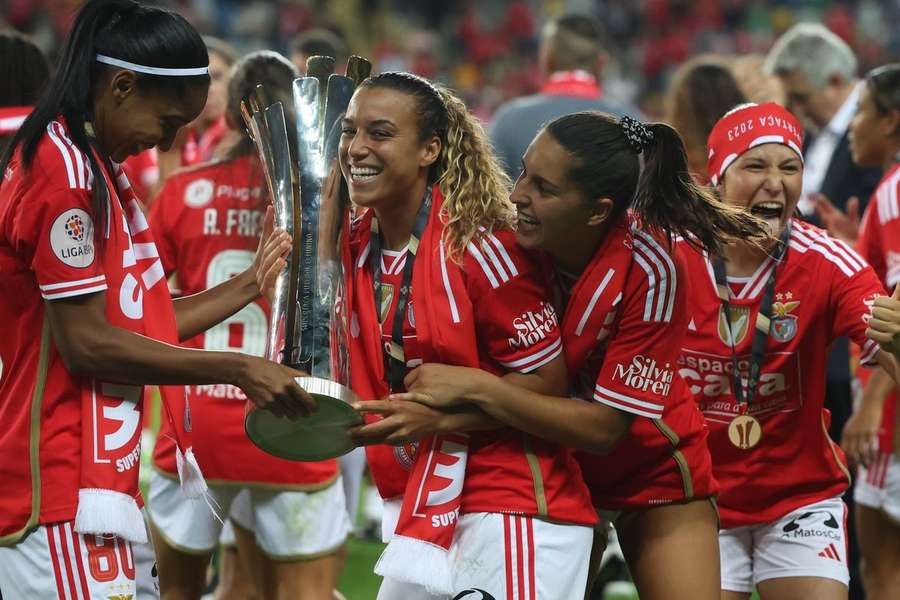 Benfica conquistou a Supertaça feminina na quarta-feira