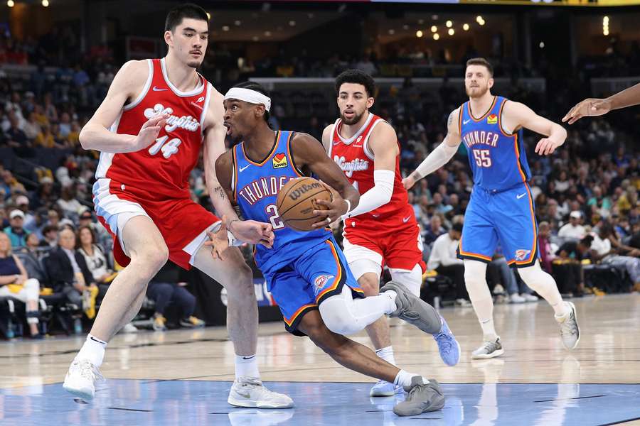 Shai Gilgeous-Alexander contre Memphis.